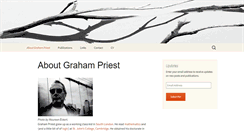 Desktop Screenshot of grahampriest.net